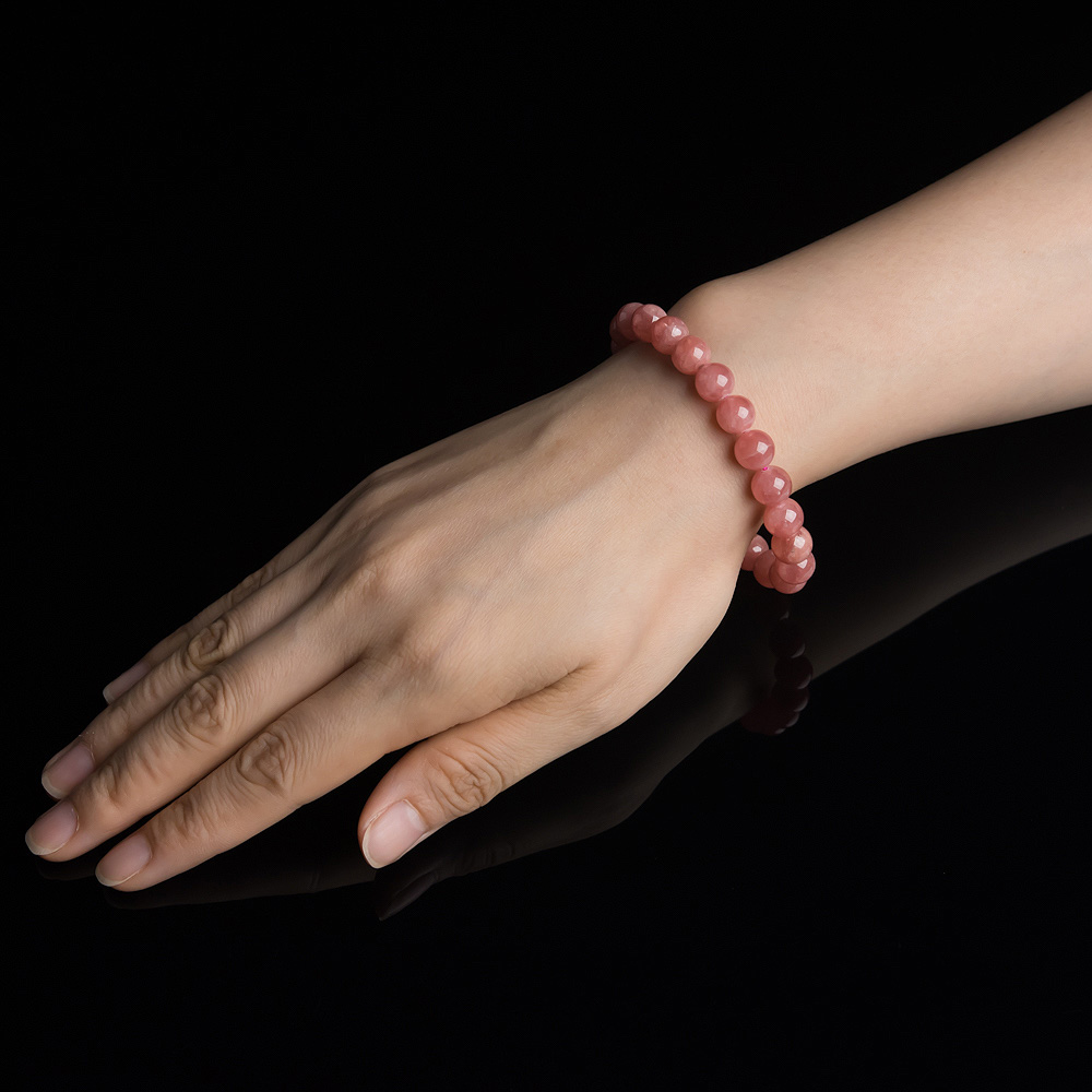 阿根廷红纹石手串-红掌柜