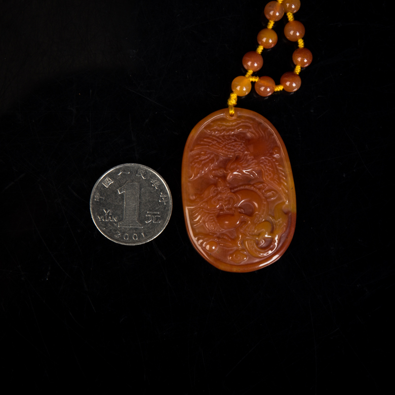 山料黄龙玉龙凤呈祥-红掌柜