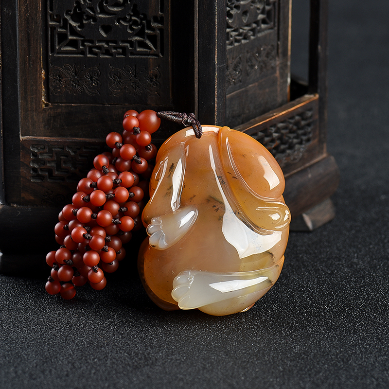 黄龙玉貔貅吊坠-红掌柜