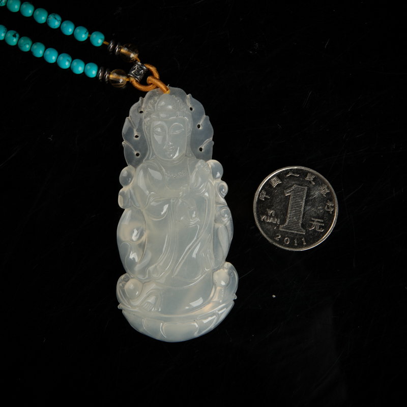 龙陵黄龙玉吊坠-红掌柜