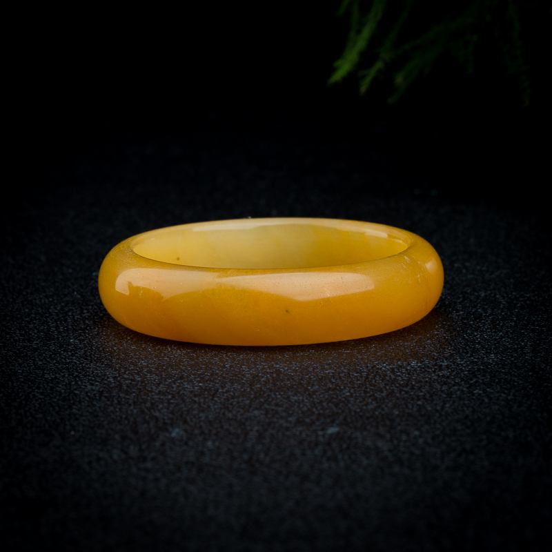 黄龙玉平安镯-红掌柜