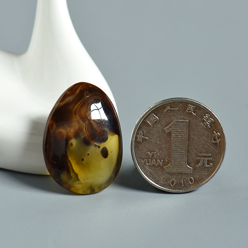 天然根珀吊坠-红掌柜