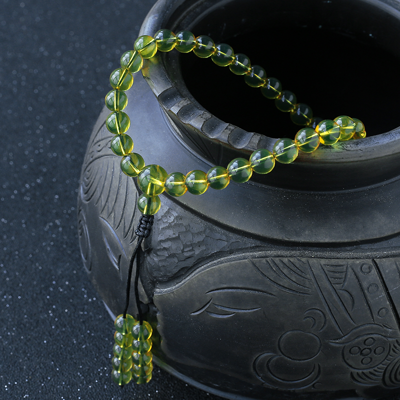 3A墨西哥蓝珀佛珠 - 红掌柜珠宝