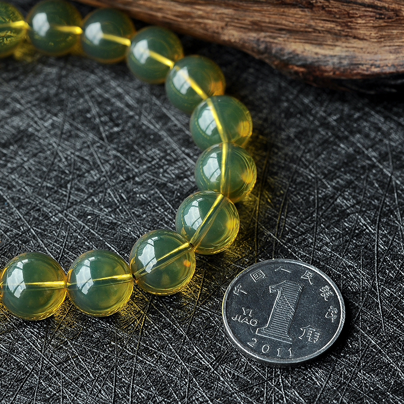 墨西哥蓝珀单圈 - 红掌柜珠宝