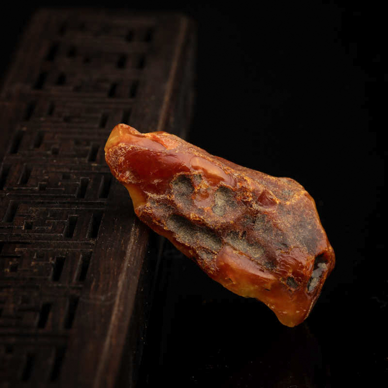 蜜蜡原矿-红掌柜