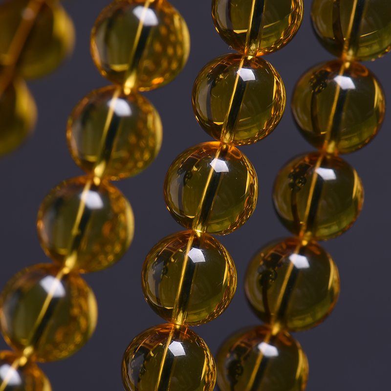 琥珀佛珠-红掌柜