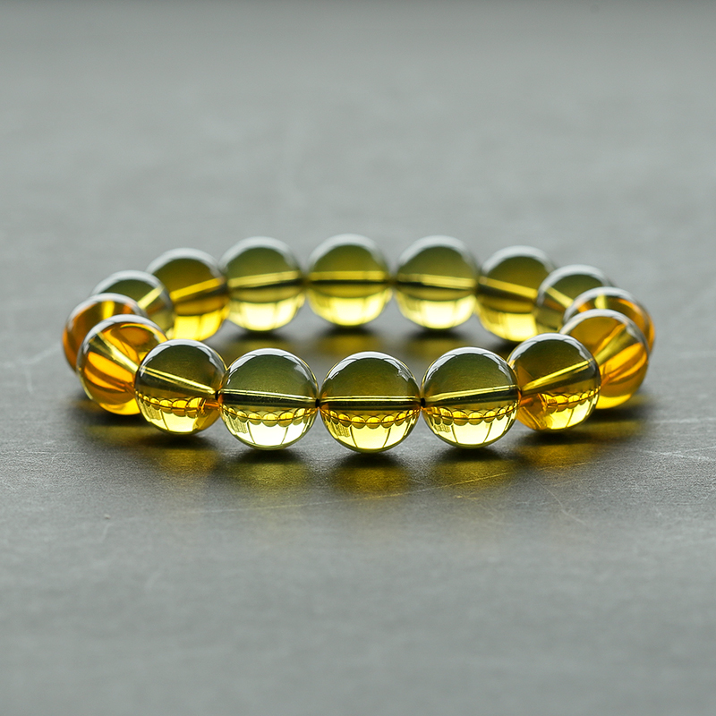 缅甸琥珀手串-红掌柜