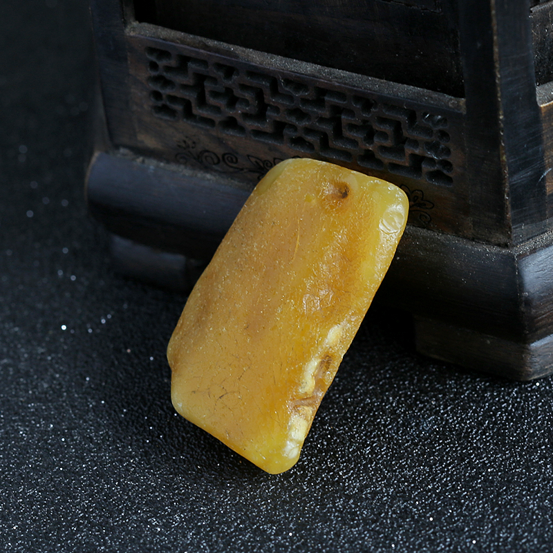 琥珀原石吊坠 - 红掌柜珠宝