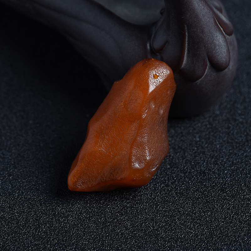 琥珀原石吊坠 - 红掌柜珠宝