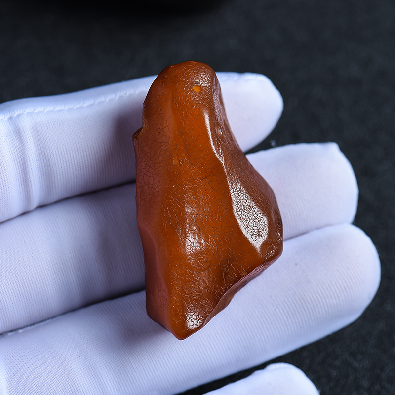 琥珀原石吊坠 - 红掌柜珠宝