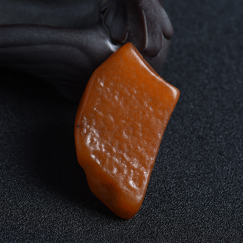 天然琥珀原石吊坠 - 红掌柜珠宝