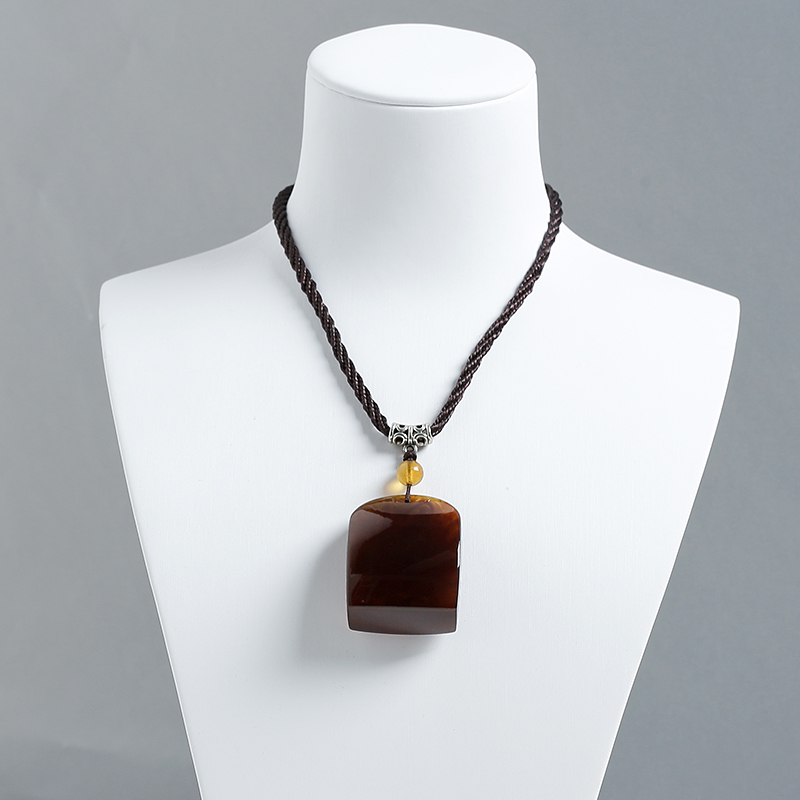 琥珀挂件-红掌柜