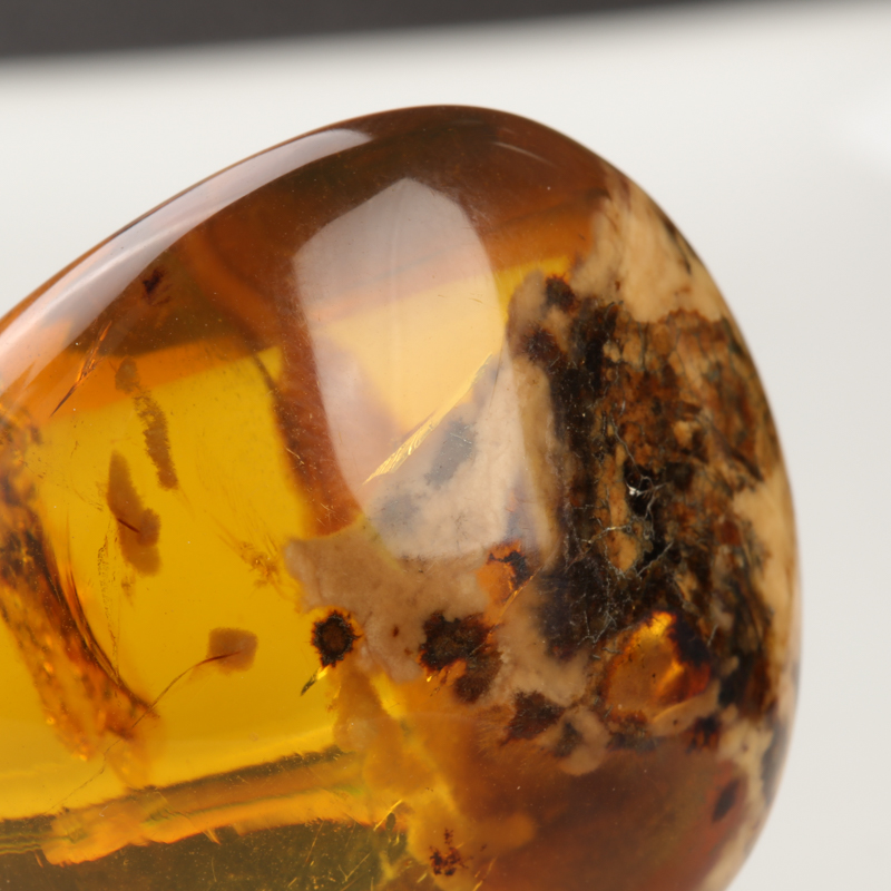 天然根珀随形吊坠-红掌柜