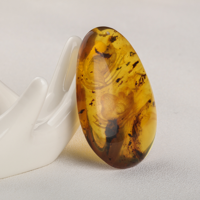 鸳鸯吊坠-红掌柜