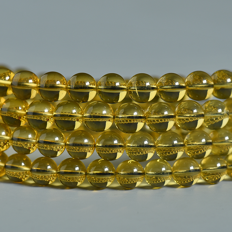 7.5mm金珀108佛珠-红掌柜