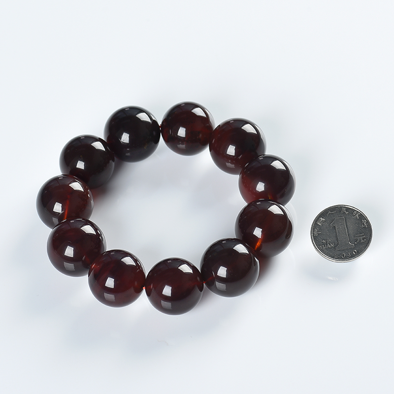 棕珀手串-红掌柜
