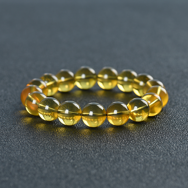 11.9mm金兰珀单圈手串-红掌柜