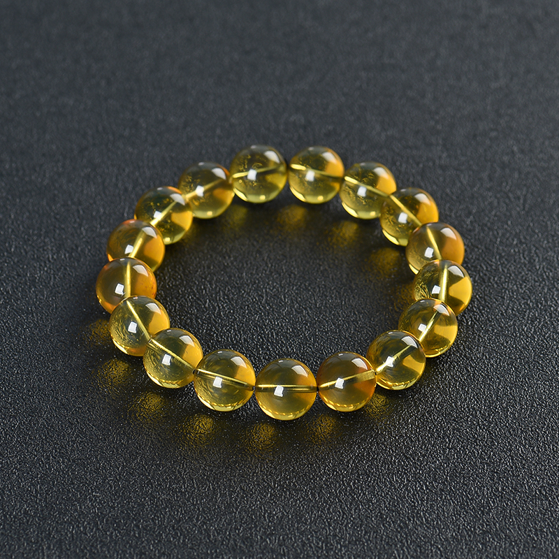 11.9mm金兰珀手串-红掌柜