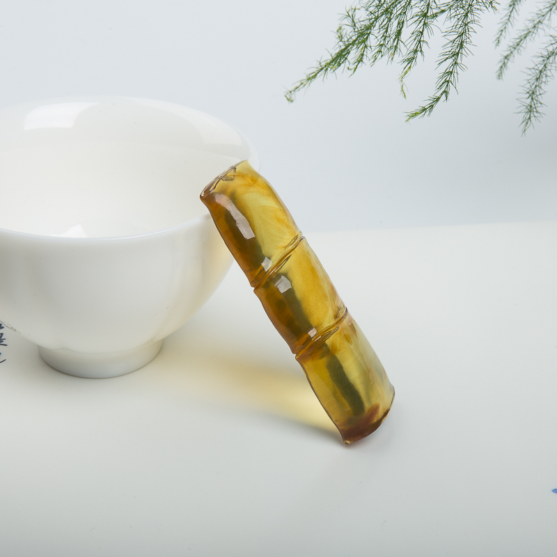 缅甸棕珀吊坠-红掌柜