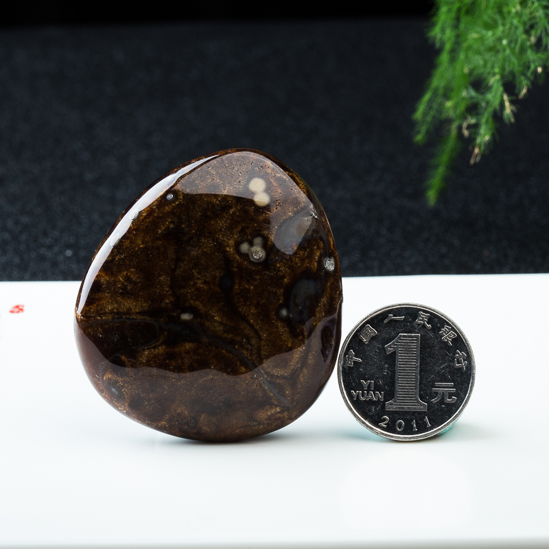 天然缅甸根珀随形吊坠-红掌柜