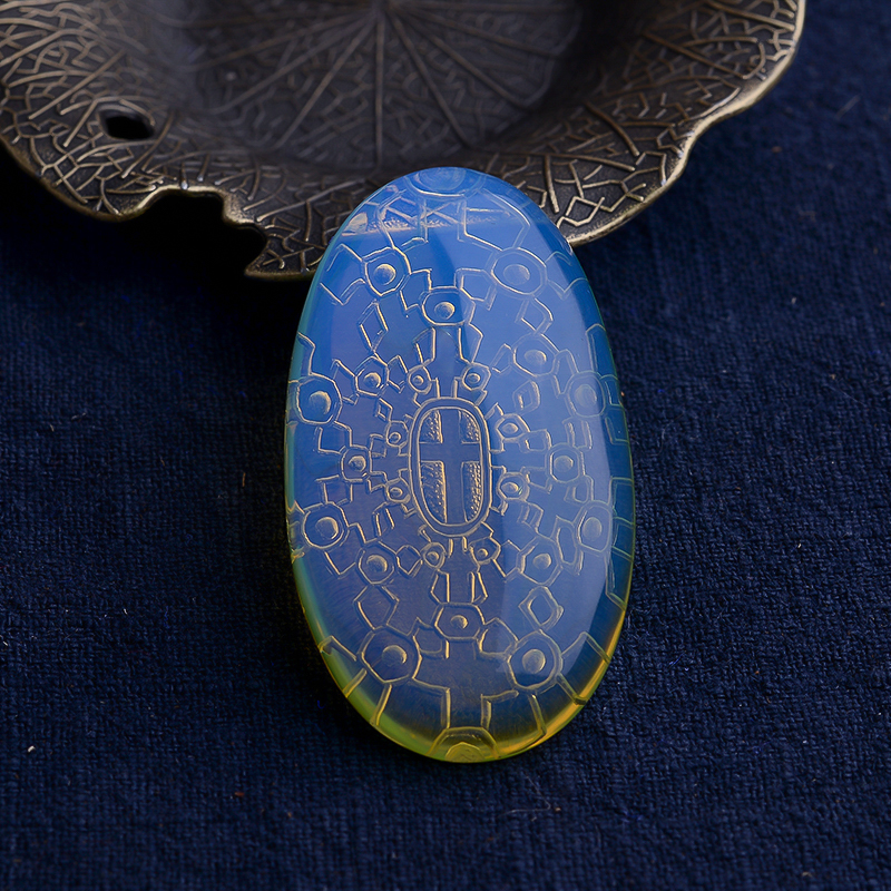 蓝珀吊坠 - 红掌柜珠宝