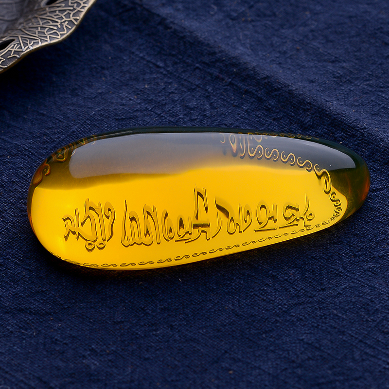 墨西哥蓝珀挂件 - 红掌柜珠宝