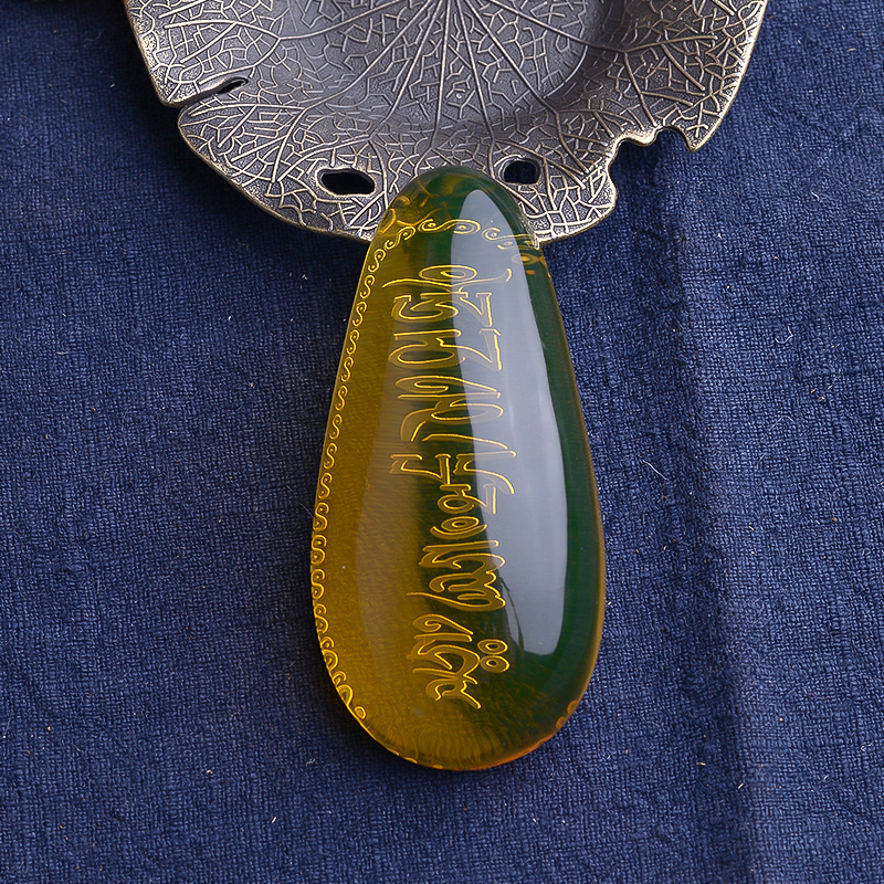 墨西哥蓝珀 - 红掌柜珠宝