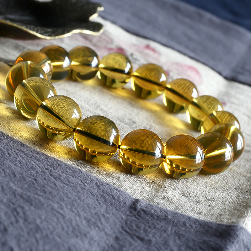 蓝珀手串 - 红掌柜珠宝