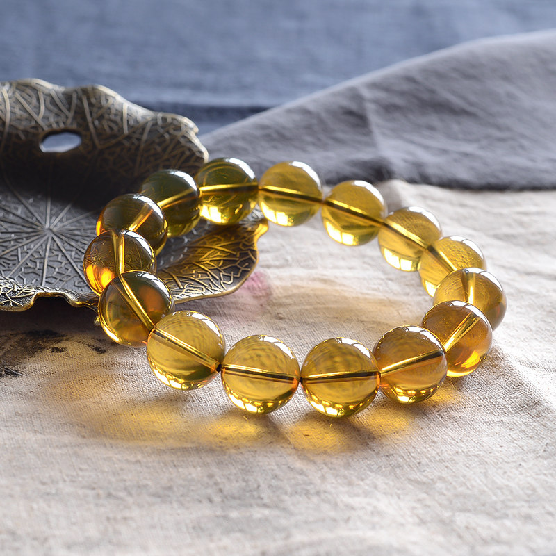 蓝珀手串 - 红掌柜珠宝