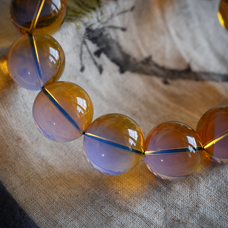 墨西哥蓝珀 - 红掌柜珠宝