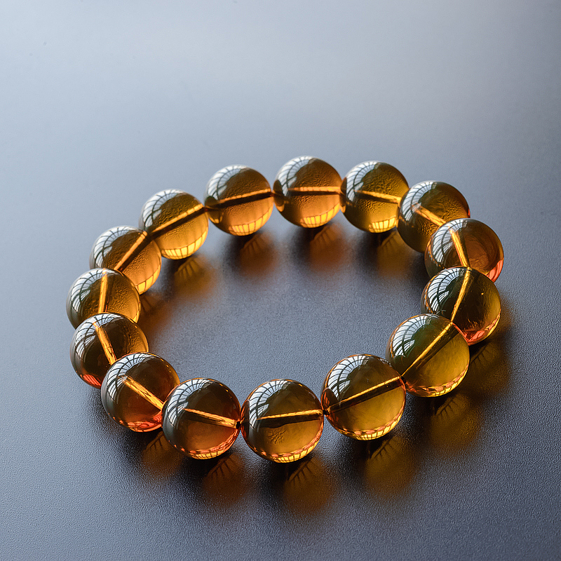 蓝珀手串-红掌柜