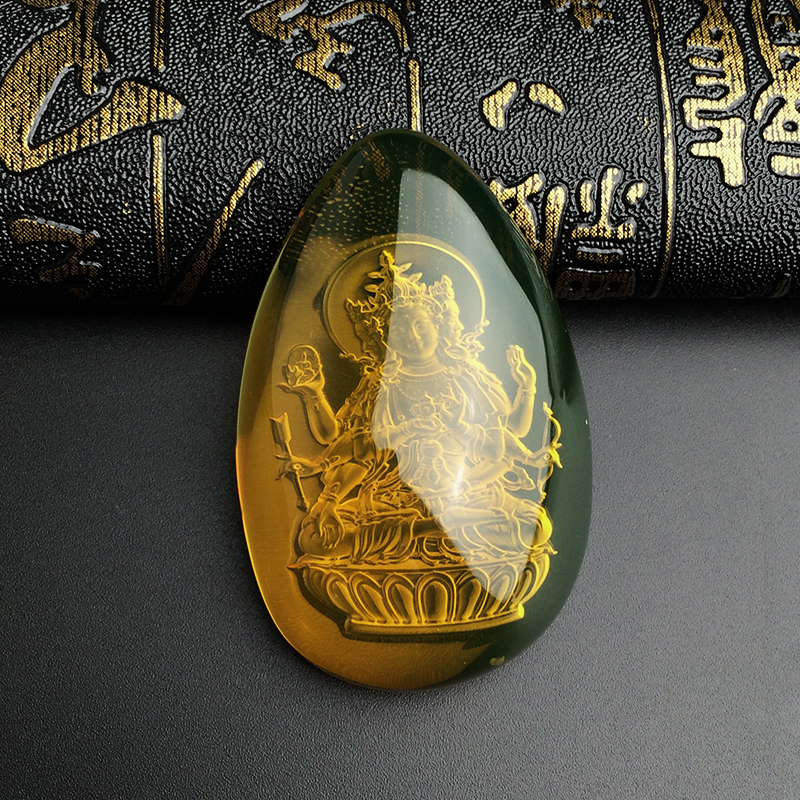 蓝珀吊坠 - 红掌柜珠宝