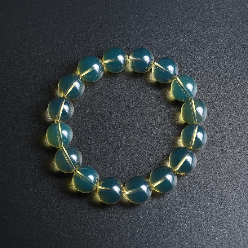 12mm多米尼加蓝珀手串-红掌柜