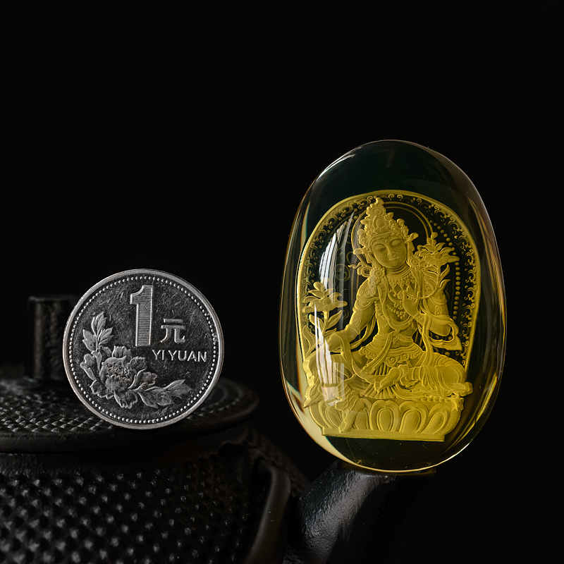 天然蓝珀-红掌柜