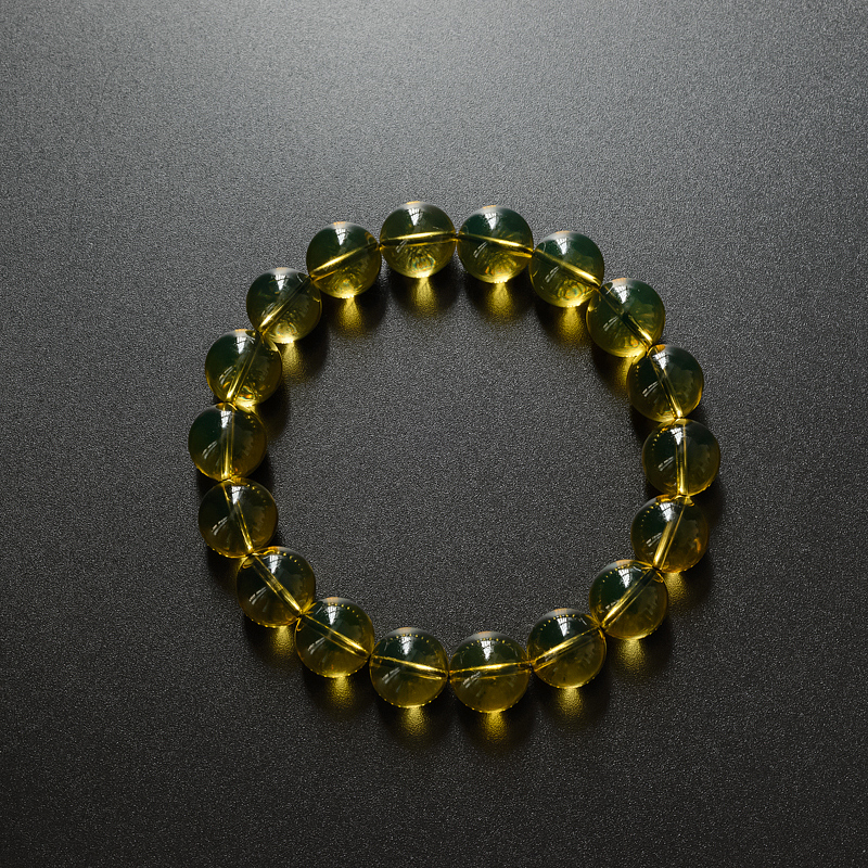 墨西哥蓝珀手串-红掌柜