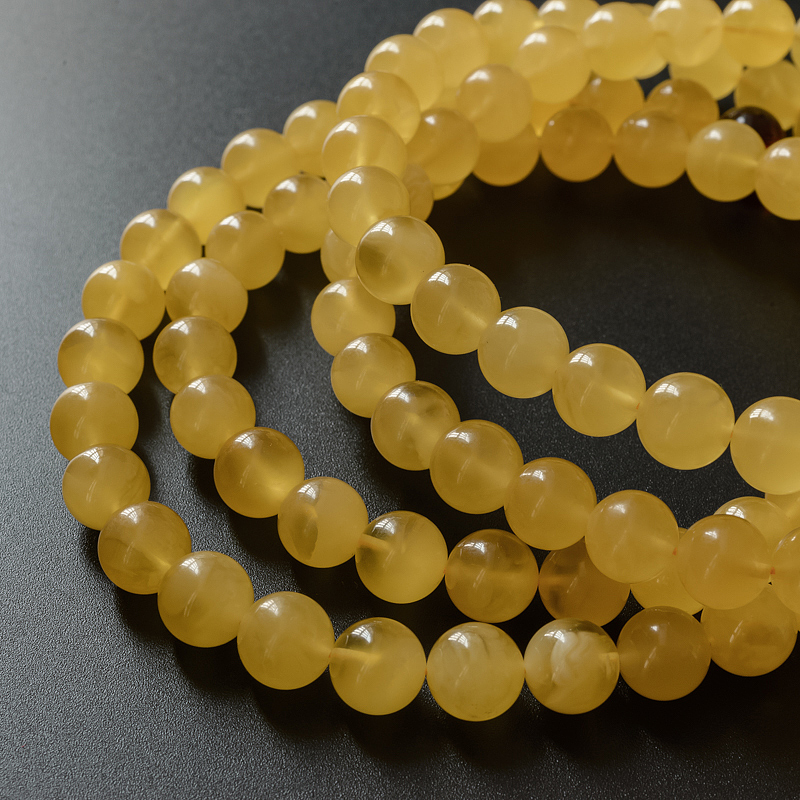 波罗的海天然蜜蜡手串-红掌柜