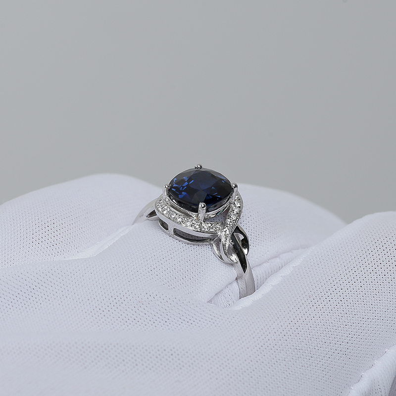 蓝宝石戒指-红掌柜