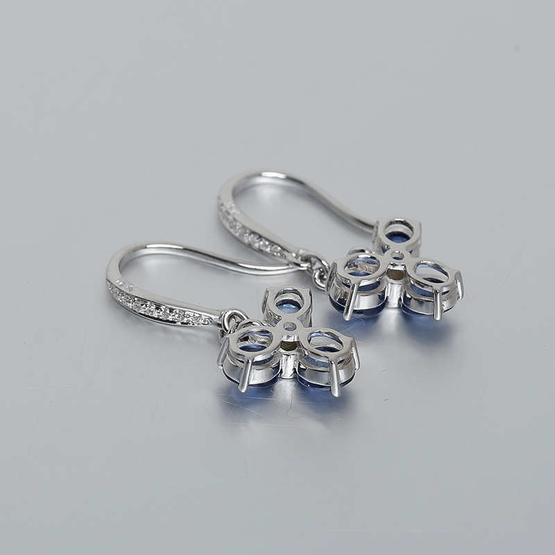 蓝宝石耳坠-红掌柜