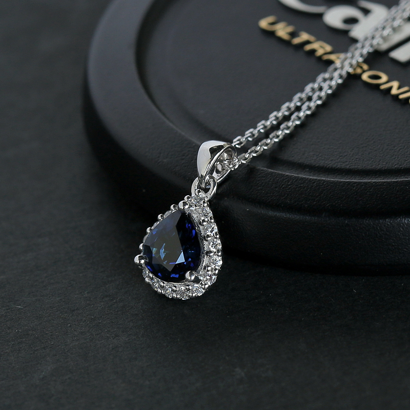 蓝宝石吊坠-红掌柜