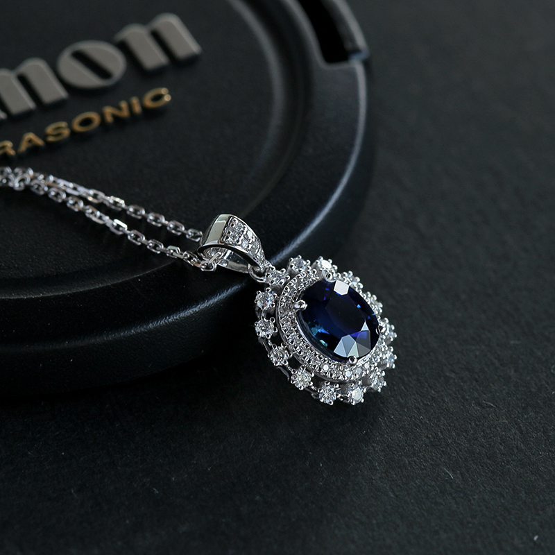 蓝宝石吊坠-红掌柜