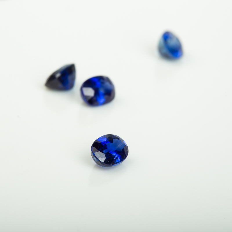 蓝宝石刻面椭圆戒面-红掌柜