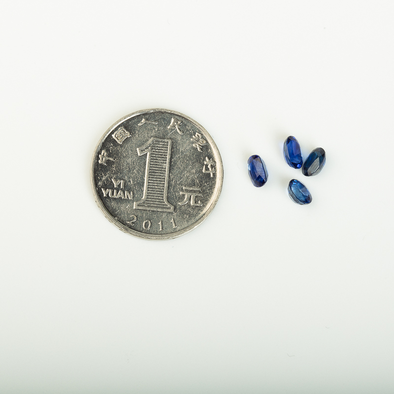 斯里兰卡天然蓝宝石刻面椭圆戒面-红掌柜