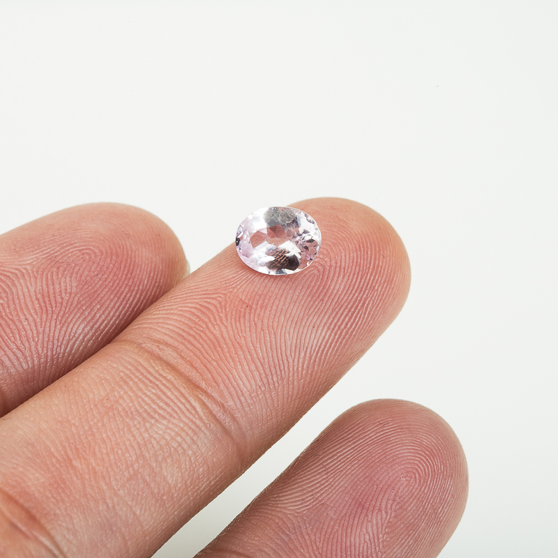 蓝宝石刻面椭圆戒面-红掌柜