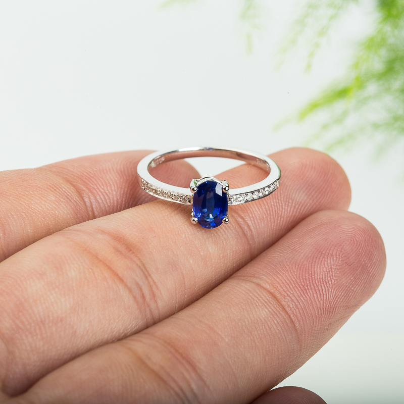 皇家蓝蓝宝石戒指-红掌柜