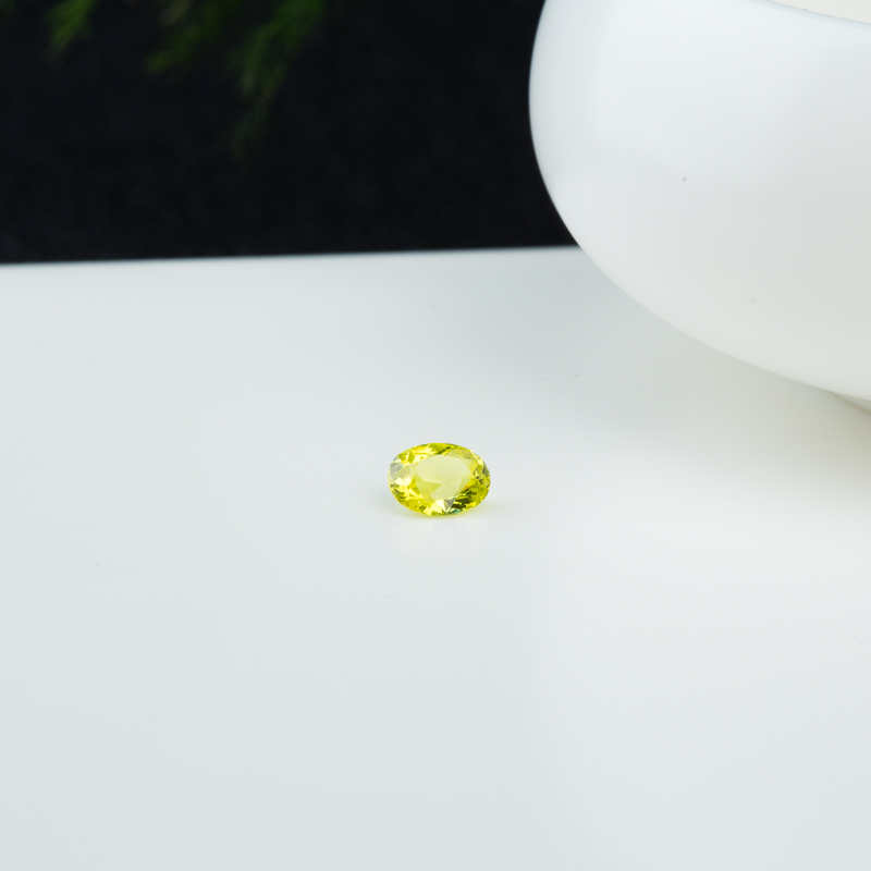 蓝宝石刻面戒面-红掌柜