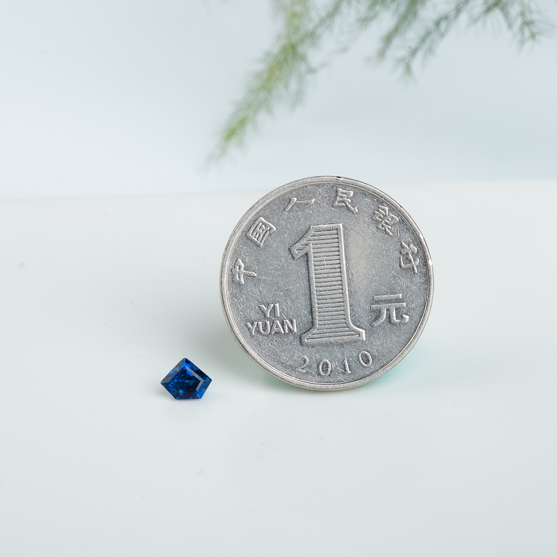 蓝宝石戒面-红掌柜