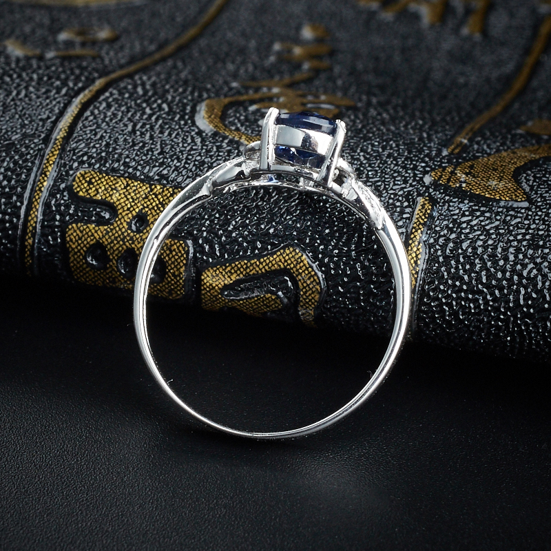 天然蓝宝石戒指-红掌柜