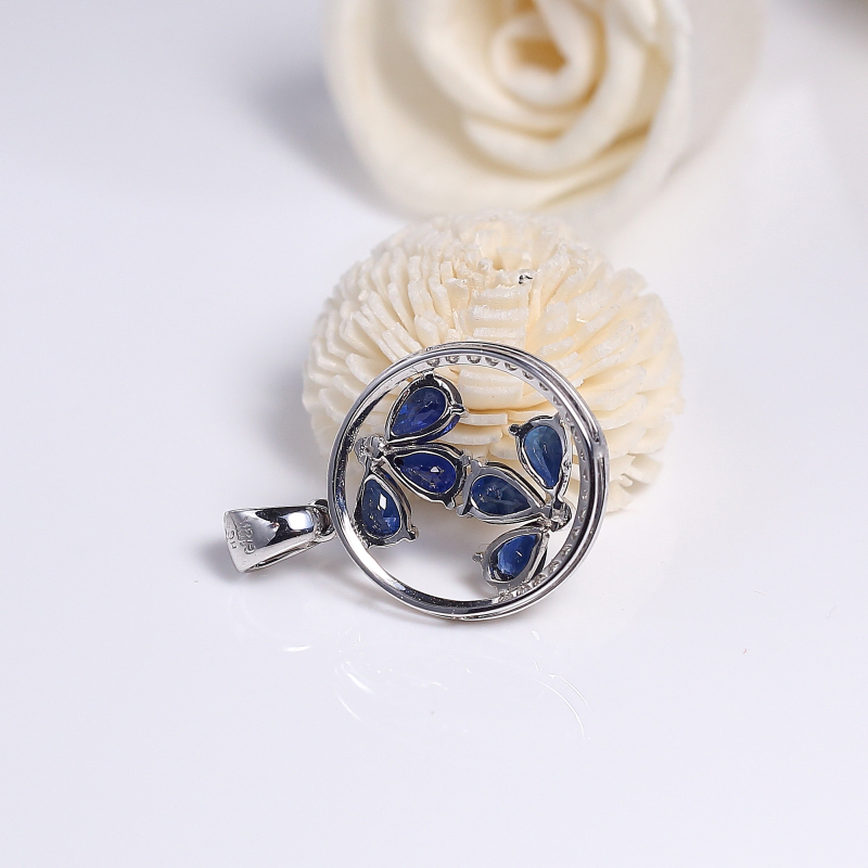 蓝宝石吊坠-红掌柜