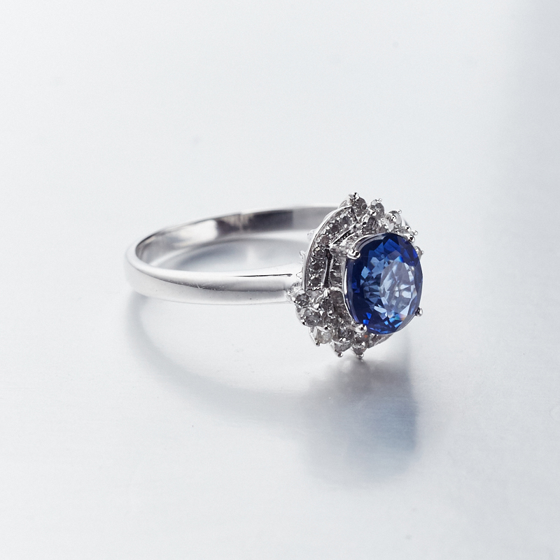 蓝宝石戒指-红掌柜