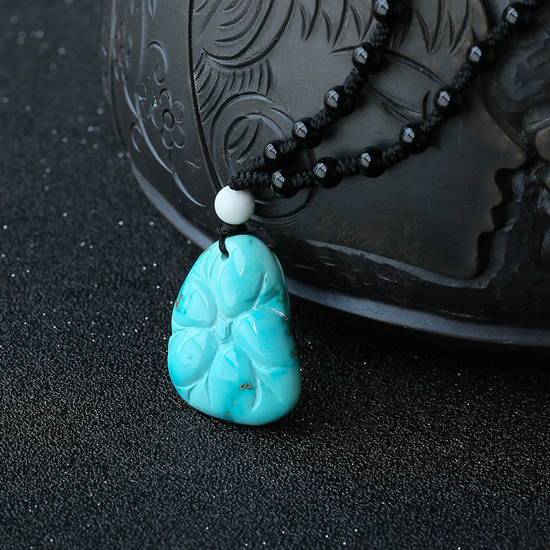 绿松石吊坠-红掌柜